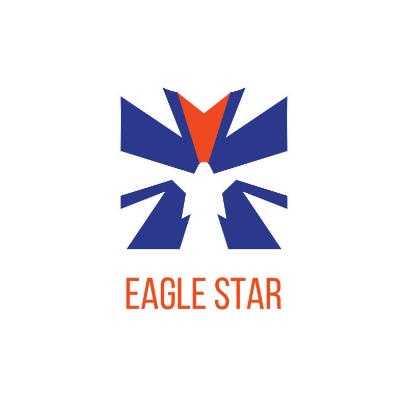 Eagle Star Superhero Logo