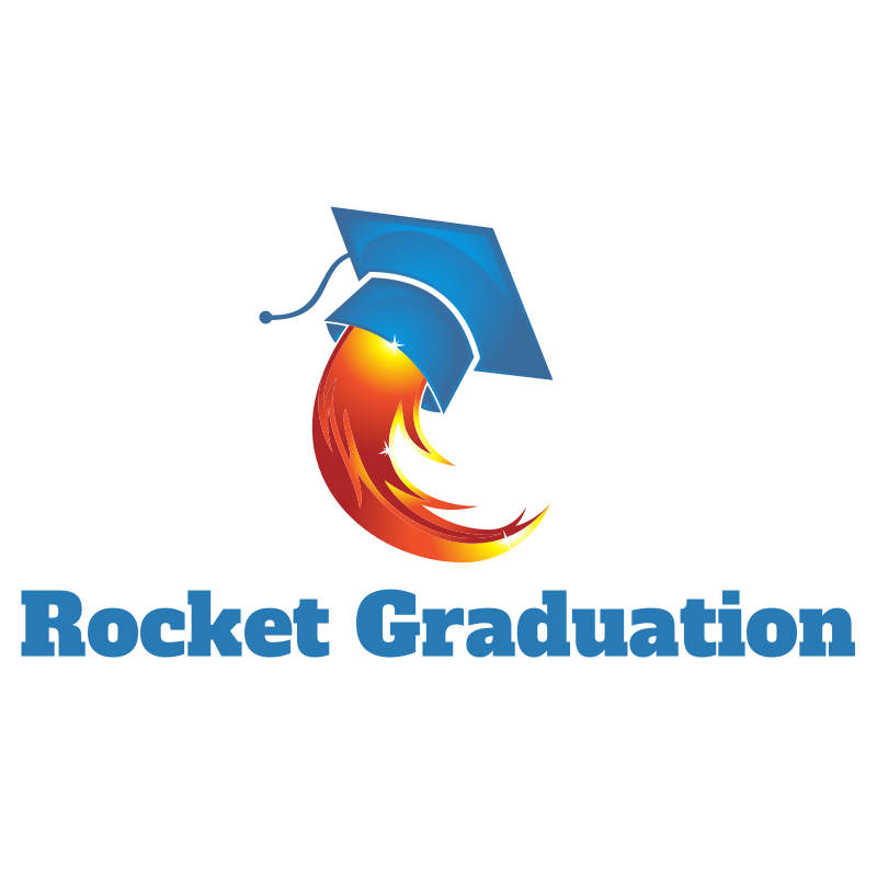 Rocket Graduation Logo