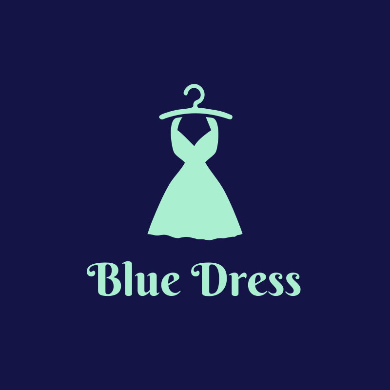 Blue Dress Logo