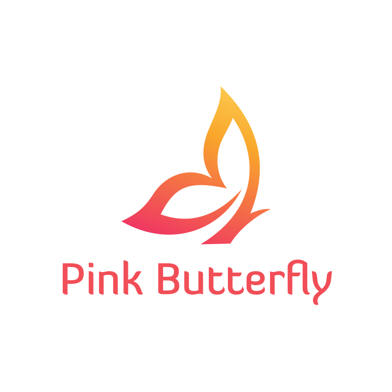 Pink Butterfly logo