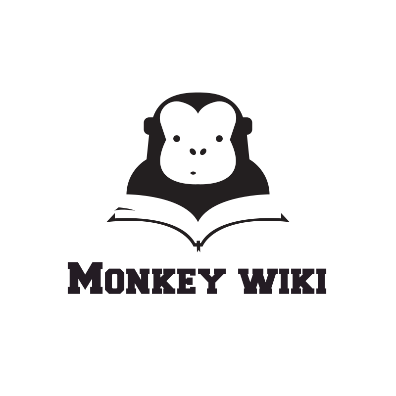 Monkey Wiki logo design