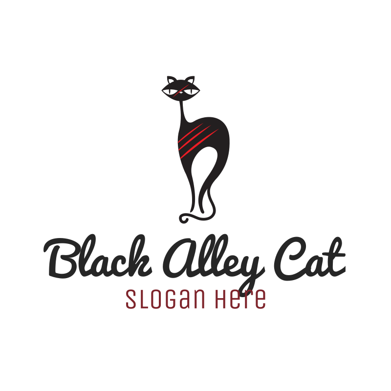 Black Alley Cat logo