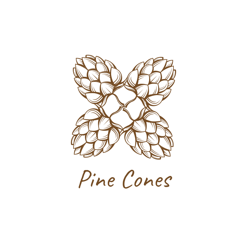 Pine Cones Logo