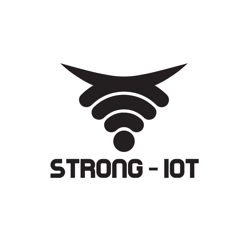 Strong Bull Wifi - IoT Logo Design
