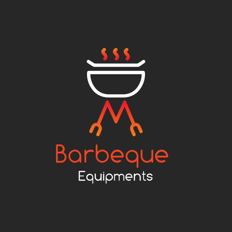 Barbeque Equipments Logo Design
