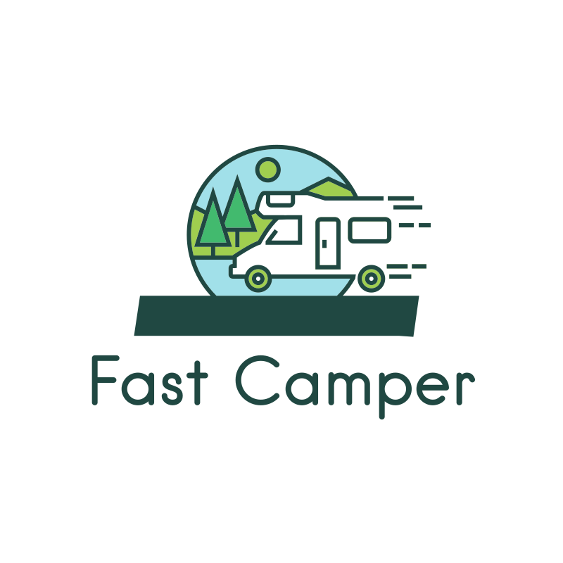 Fast Camper Logo Design