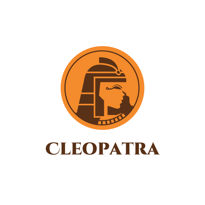 Egyptian Cleopatra Logo