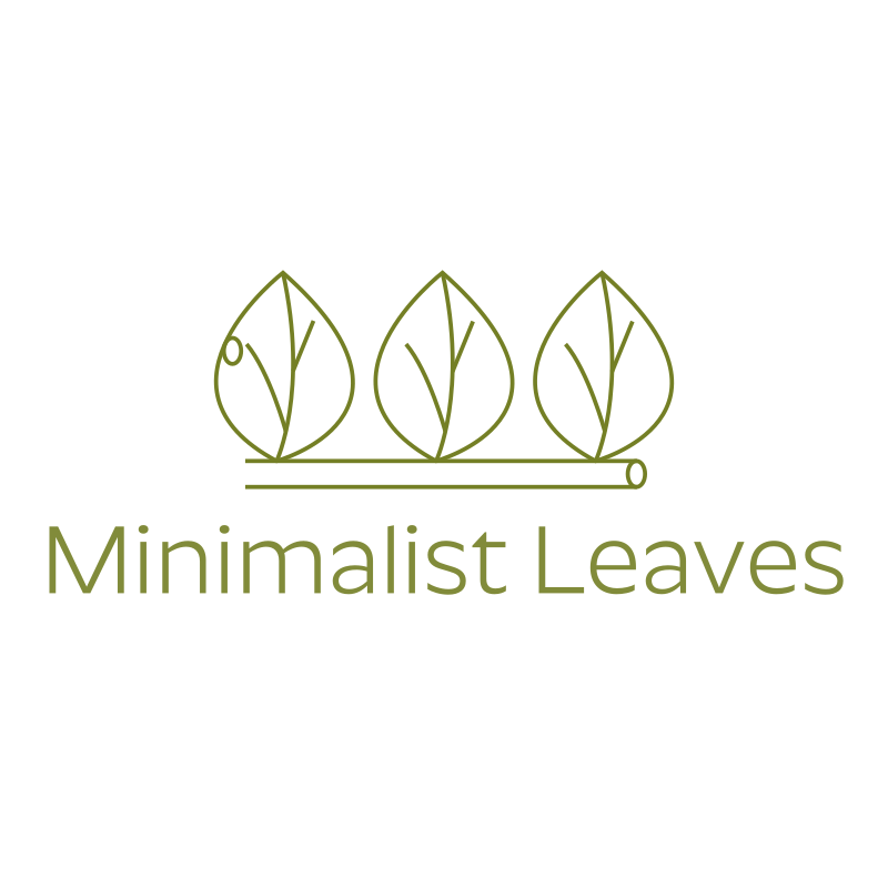 Minimalist Leaves Logo