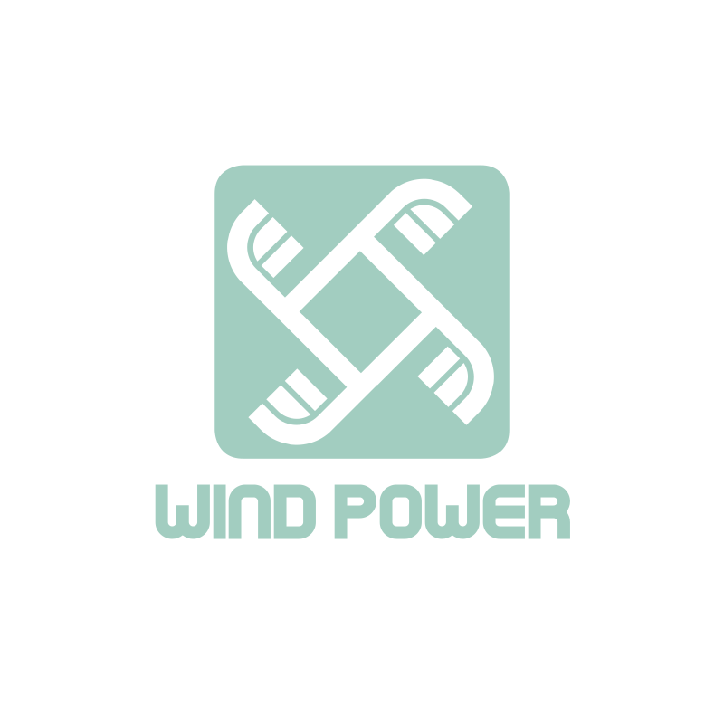 Square Windmill Logo Design
