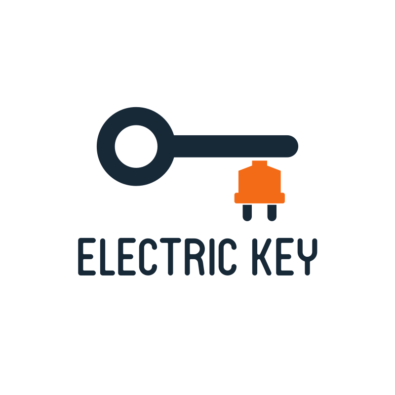 Electric Key Logo Design