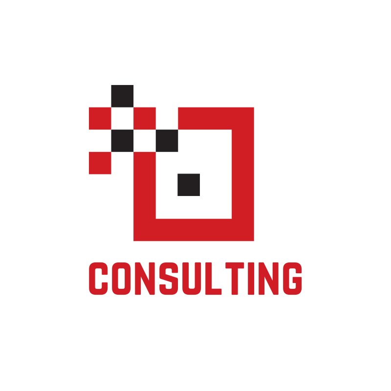 Red Square Consulting Logo Design