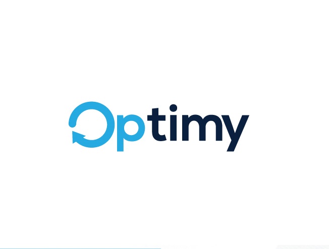 Optimy Round Logo Design