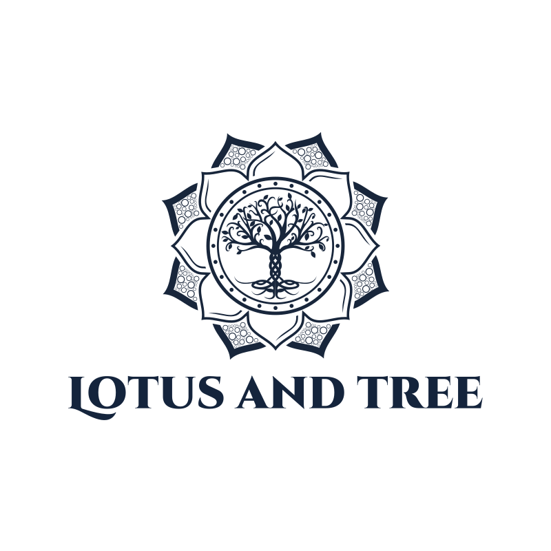 Lotus and Tree Logo Design