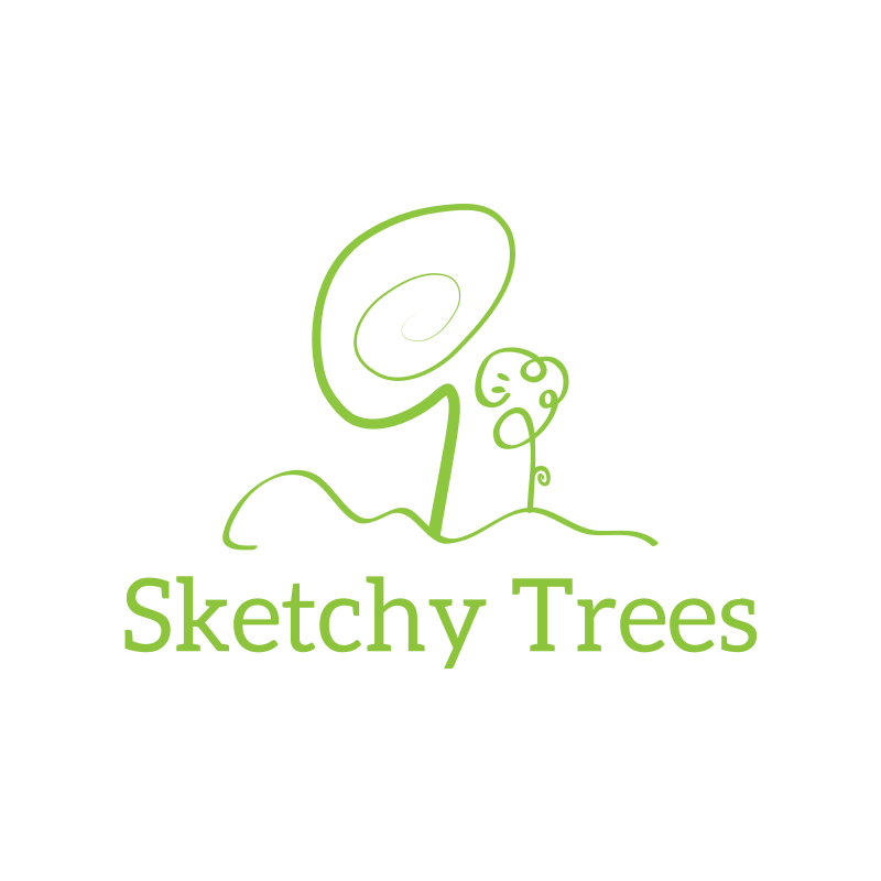 Sketchy Trees Logo Design