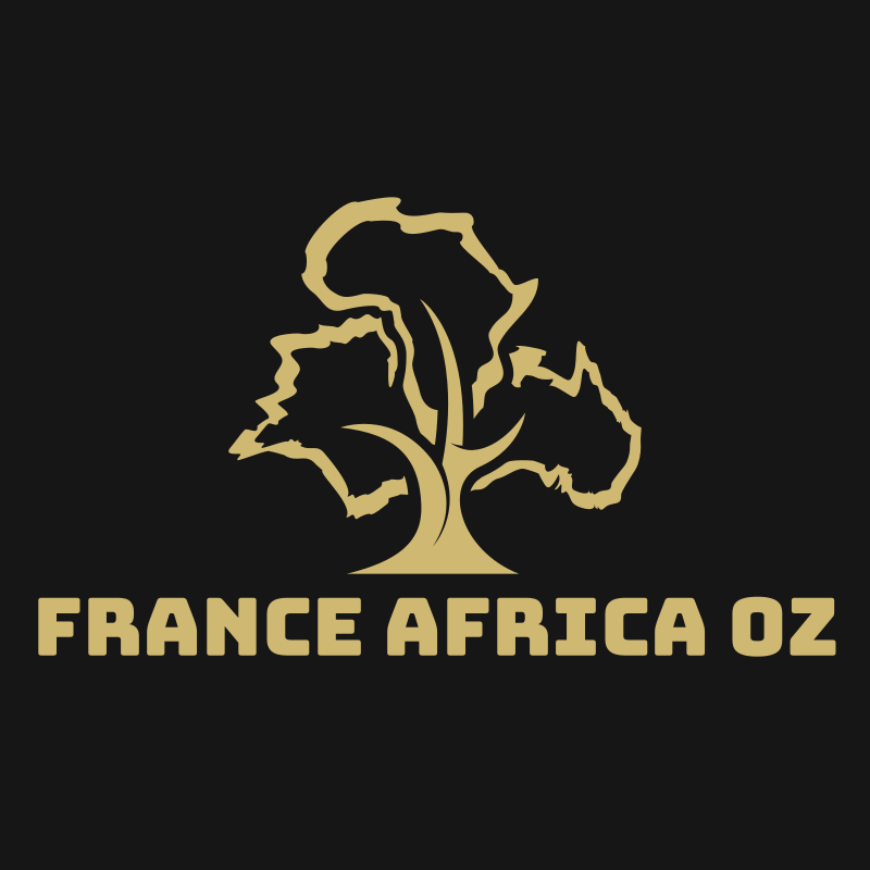 France Africa Oz Tree Logo Design