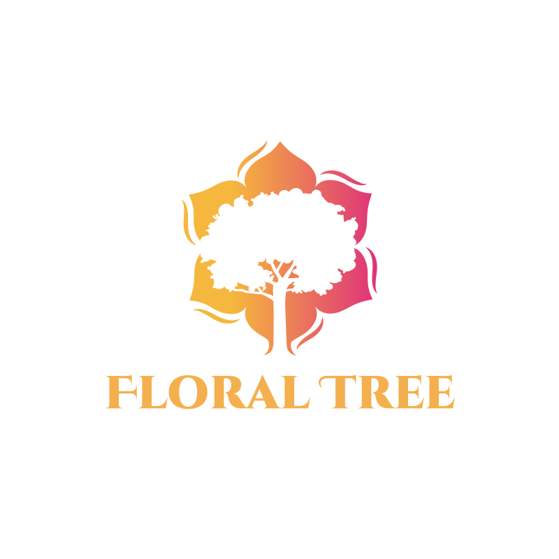 Floral Tree Logo Design