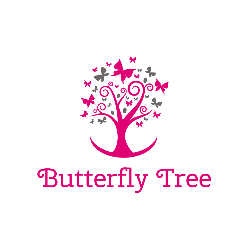 Butterfly Tree Logo Design