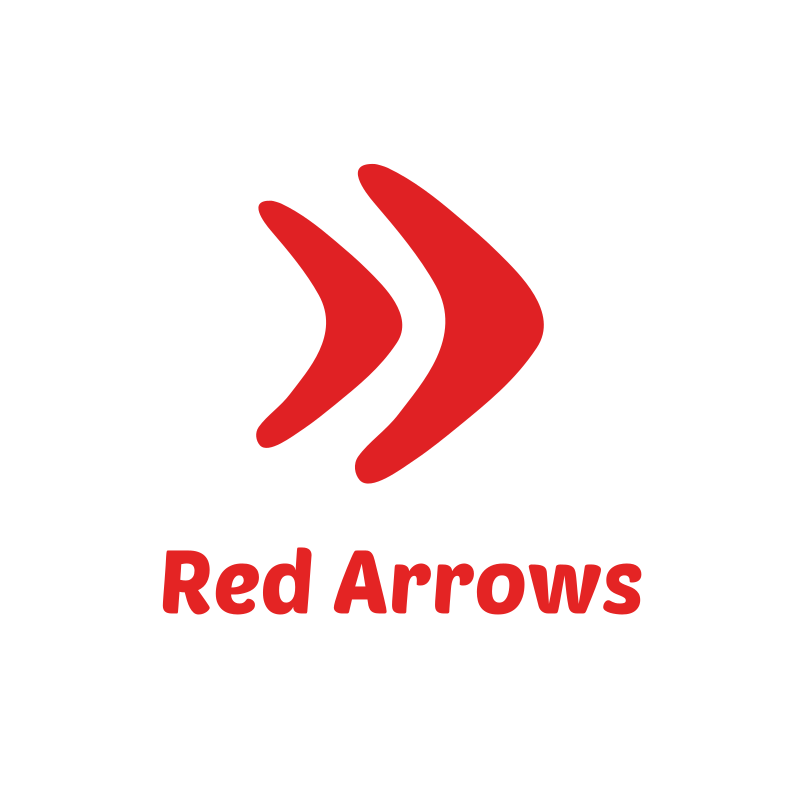 Red Arrows Logo Design