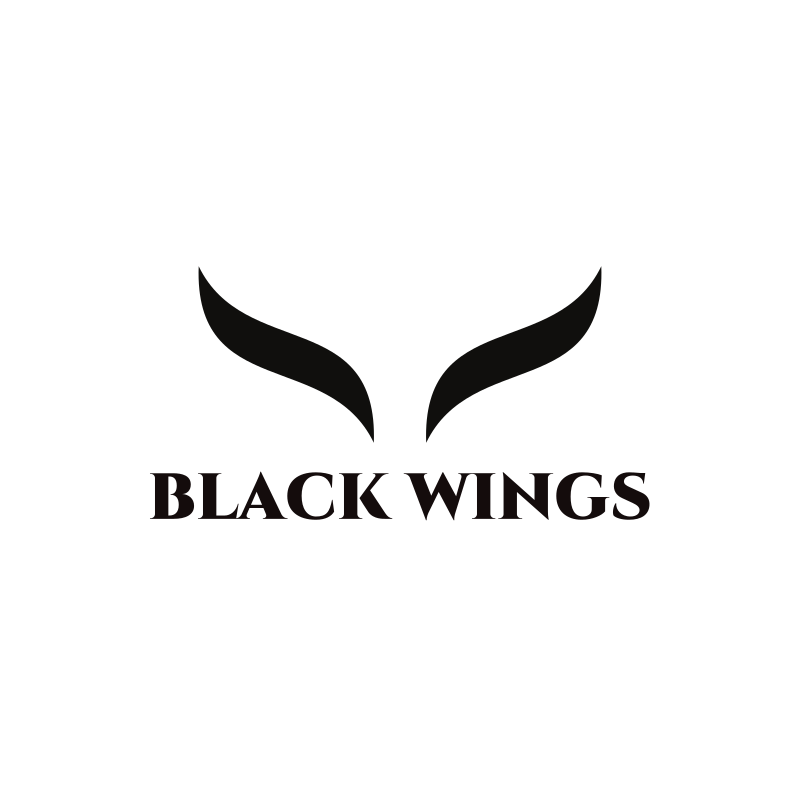 Black Wings Logo Design