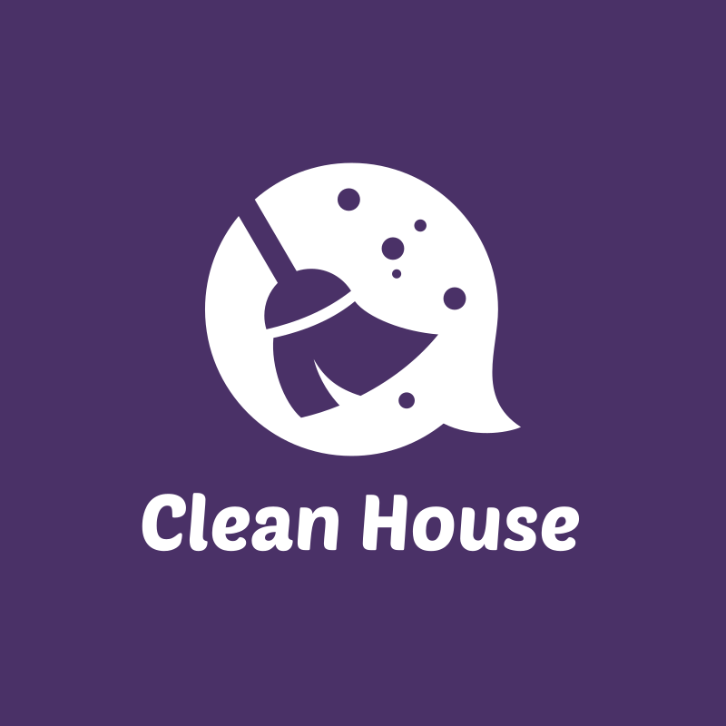 Clean House App Logo Design