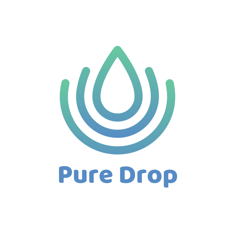 Pure Drop Logo Design