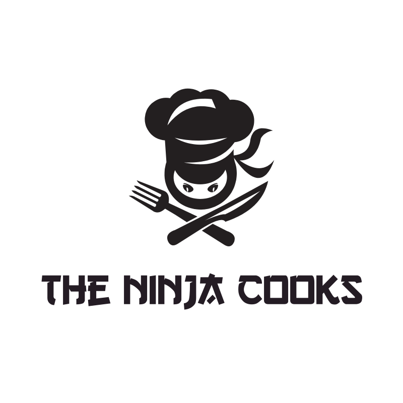 The Ninja Cooks Logo Design
