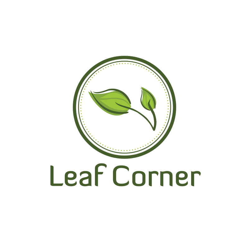 Leaf Corner Restaurant Logo Design