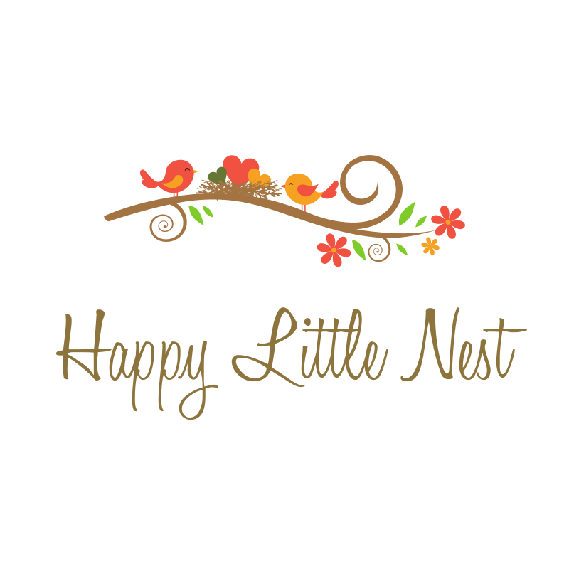 Happy Little Nest Logo Design