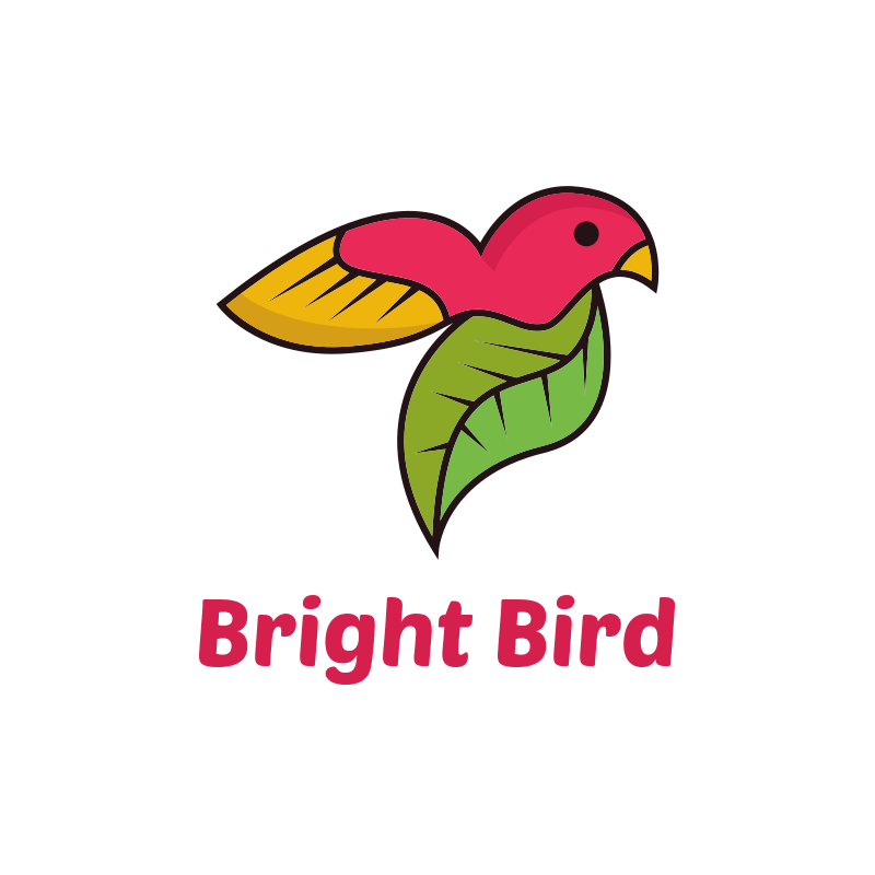 Bright Bird Logo Design