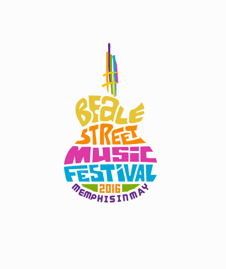 Beale St Music Festival Logo Design by luiz otavio I DESIGN