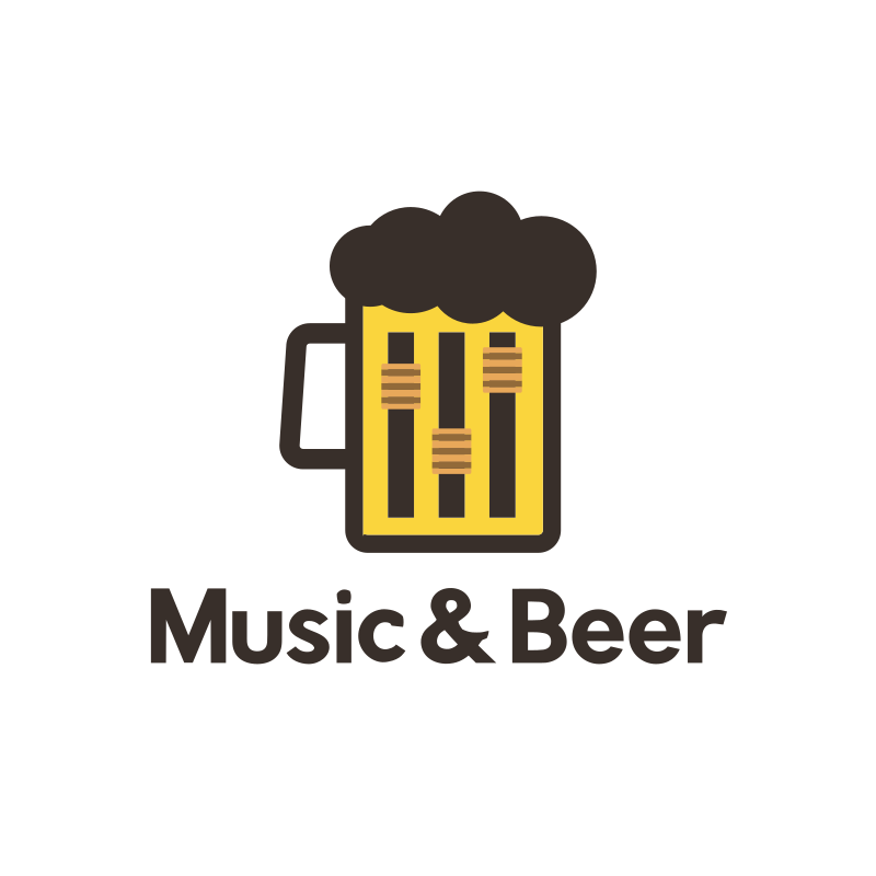 Music & Beer Logo Design