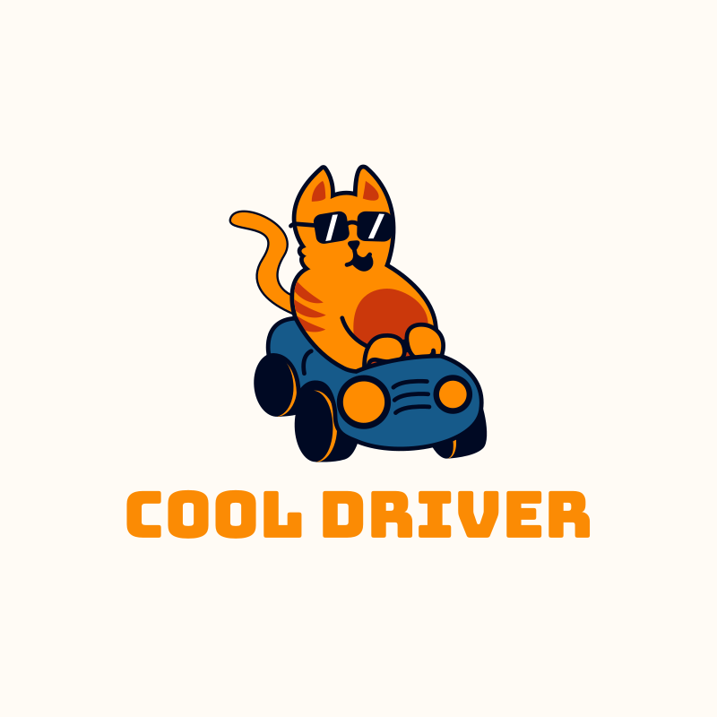 Cool Driver Logo Design