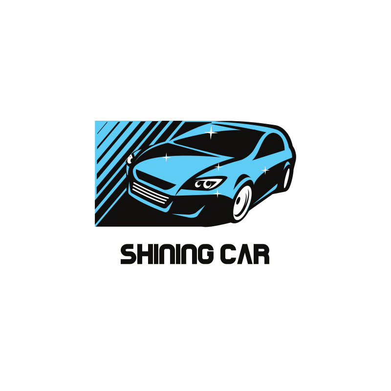 Shining Car Logo Design
