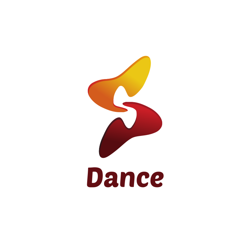 Dance Butterfly Logo Design
