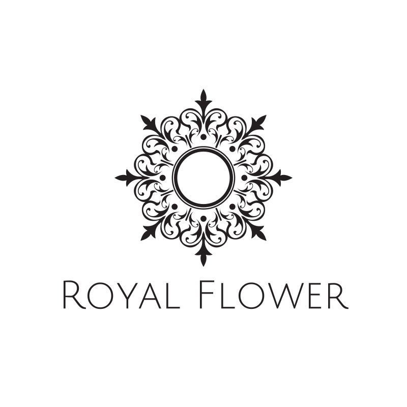 Royal Flower Logo Design