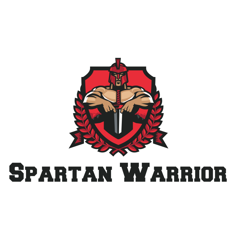 Spartan Warrior Logo Design
