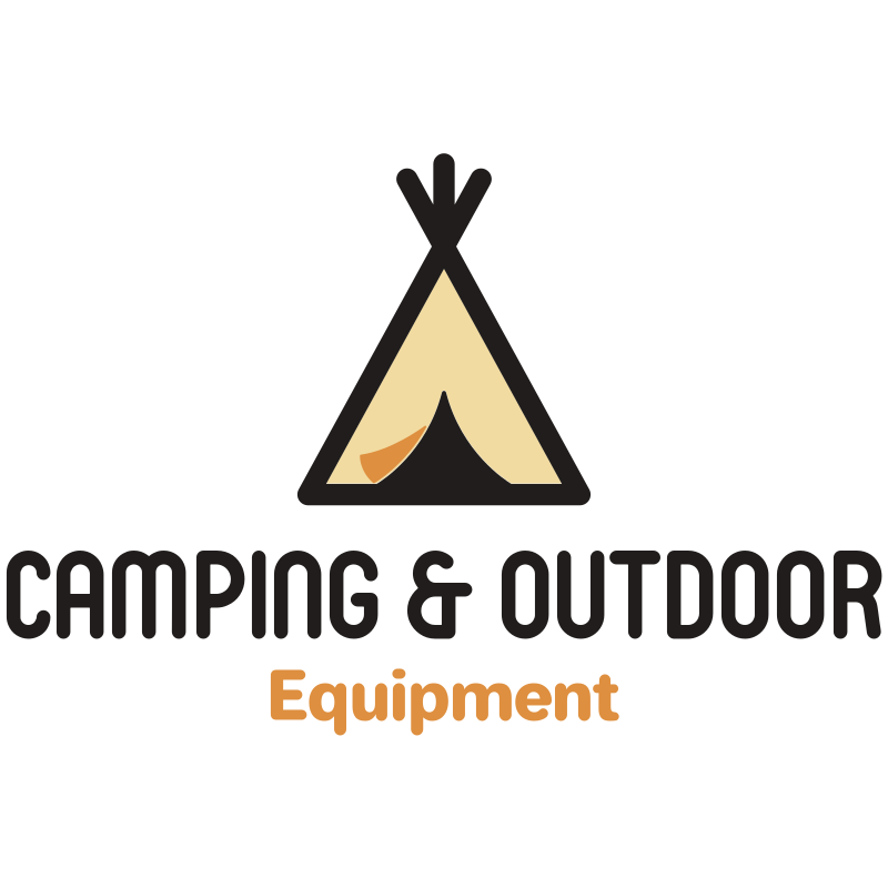 Camping and Outdoor Equipment Logo Design