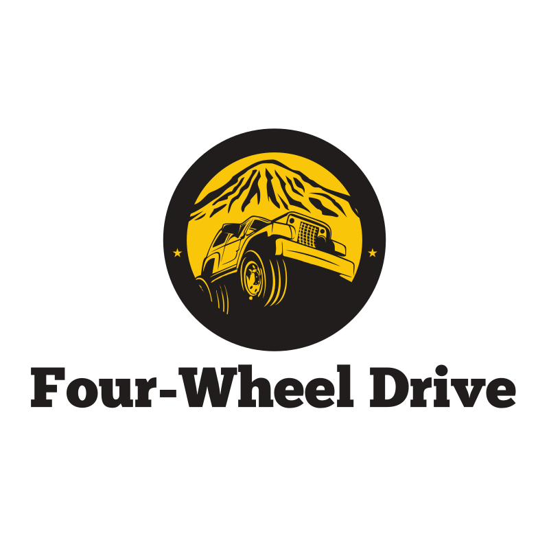 Four-Wheel Drive Logo Design