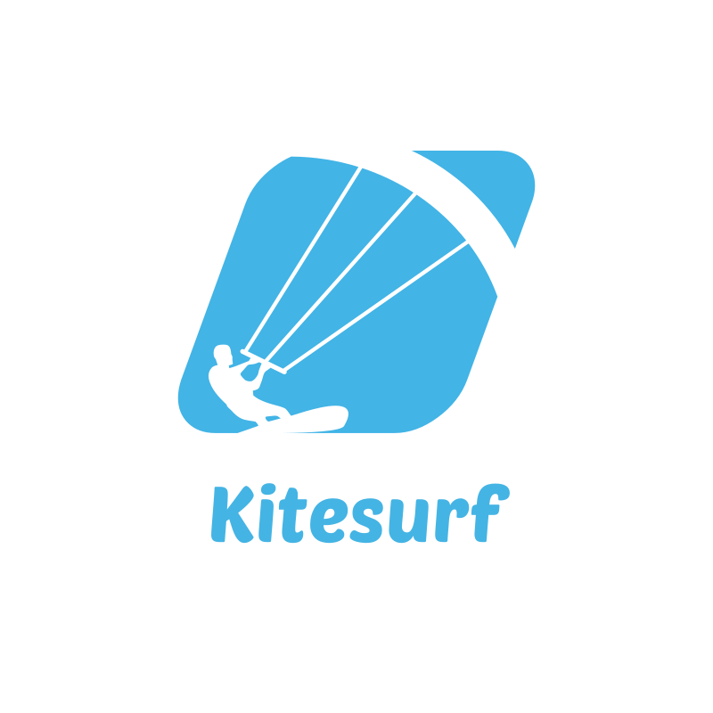 Kitesurf Company Logo Design