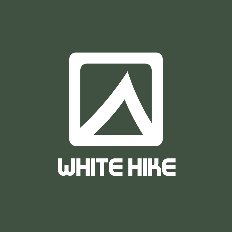 White Hike Logo Design
