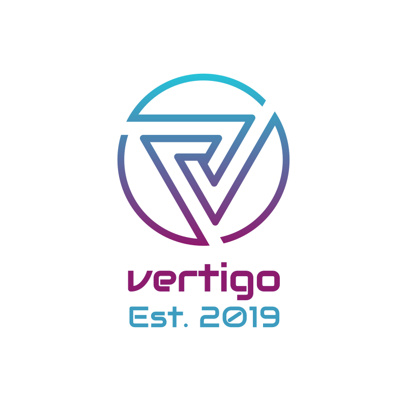 Futuristic Vertigo Logo Design