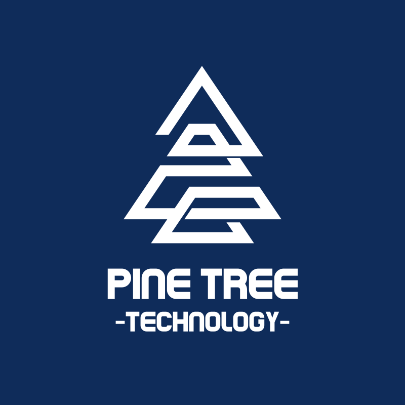 Pine Tree Technology Logo Design