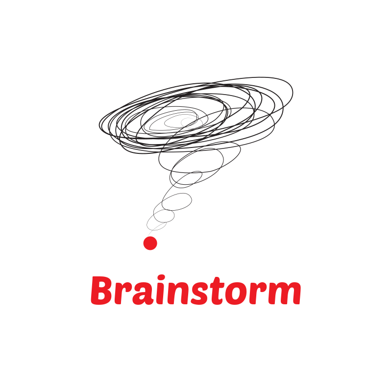 Brainstorm Logo Design