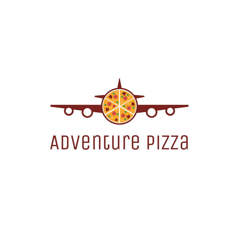 Adventure Pizza Logo Design