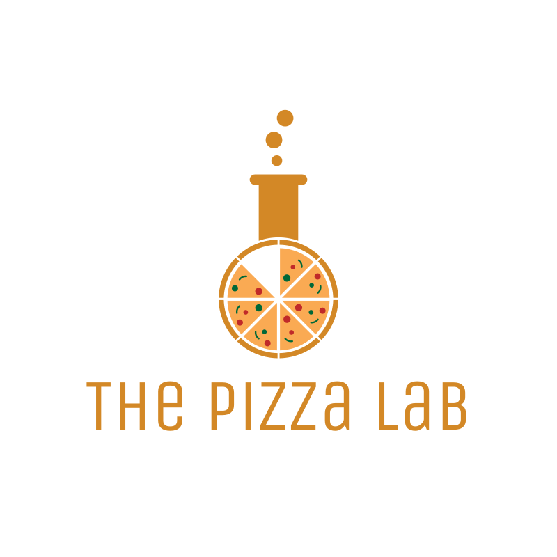 Pizza Lab Logo Design