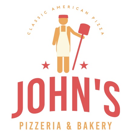 John's Pizzeria & Bakery Logo Design by GLDesigns