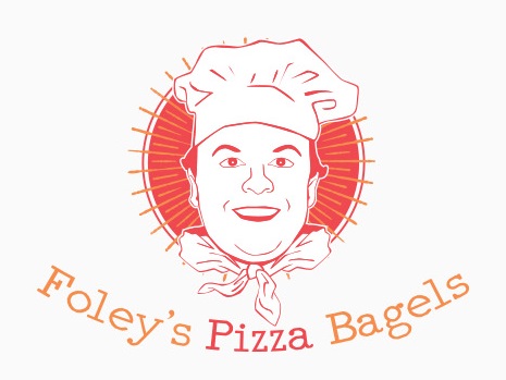 Foley's Pizza Bagels Logo Design by wmdlDesigns