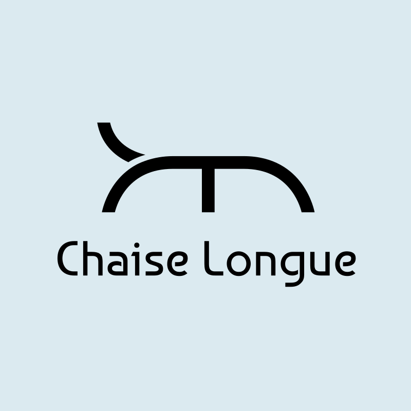 Minimalist Chaise Longue Logo Design