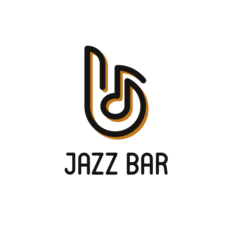 Jazz Bar Logo Design