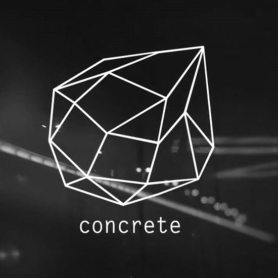 Concrete, Paris Club Logo Design
